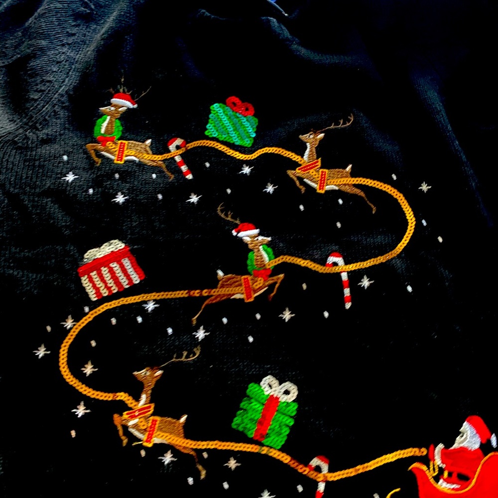 Karen Scott Christmas sweater